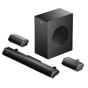 boAt Aavante Bar Prime B300 | 300W 5.1 Channel Soundbar with Wired Subwoofer & Rear Satellites