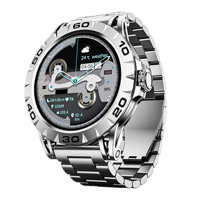 boAt Enigma Z30 | Smartwatch with 1.39" TFT Display, BT Calling, 100+ Watch Faces, Luxurious Metal Body