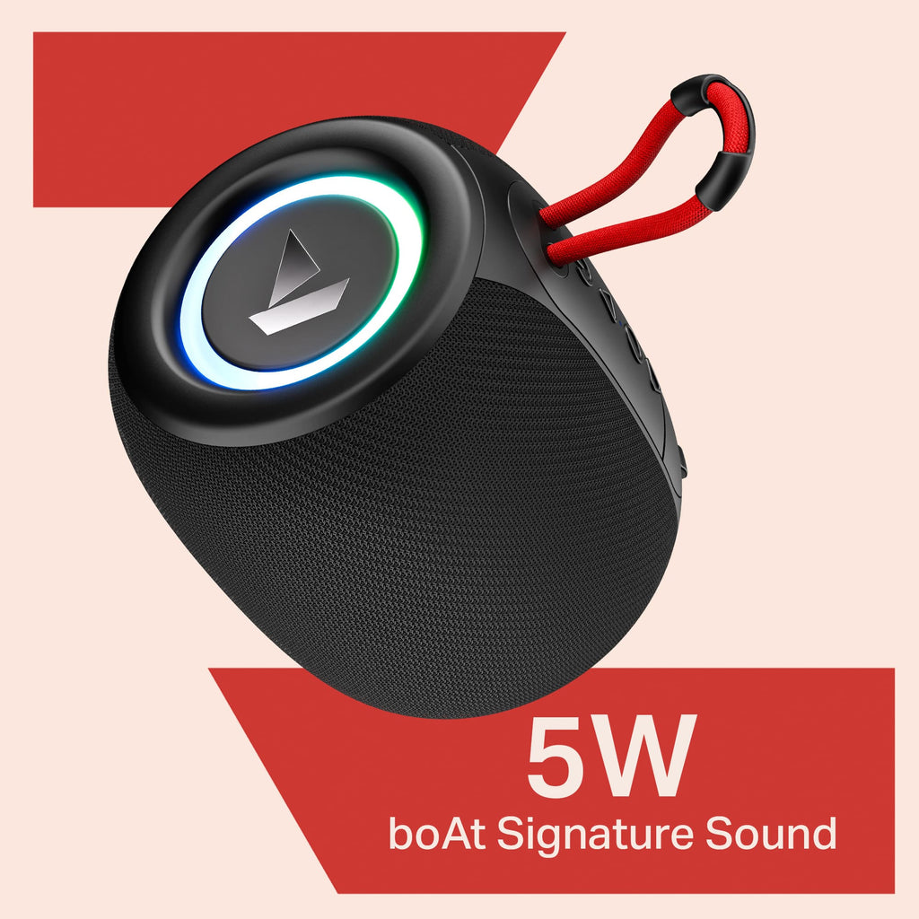 boAt Stone 208 Portable Bluetooth Speaker (Beige) - Image 3