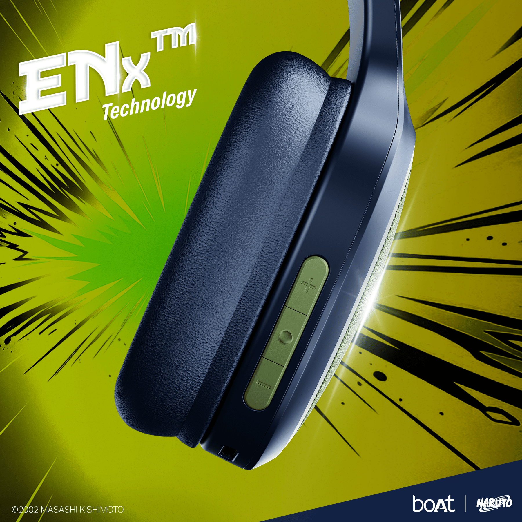 boAt Rockerz 460 Naruto Edition | Naruto Series – Wireless Headphones with 30 Hours Playback & BEAST™ Mode