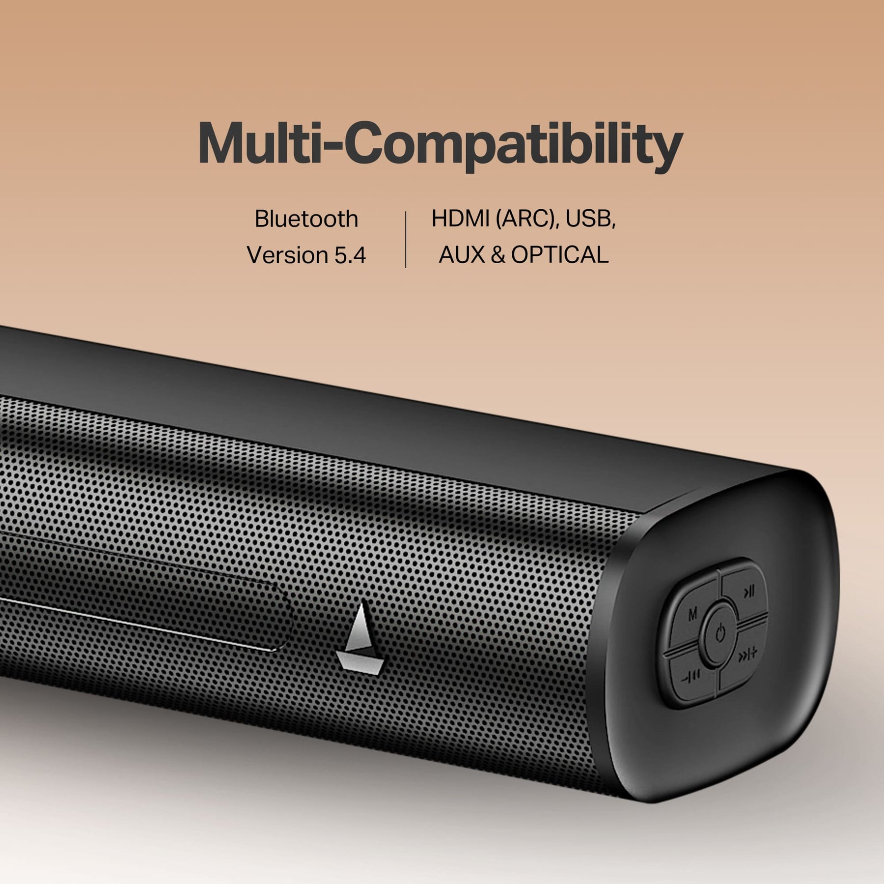 boAt Aavante 2.1 1650 | Soundbar with 160W RMS, Wireless Subwoofer & Multi-Connectivity