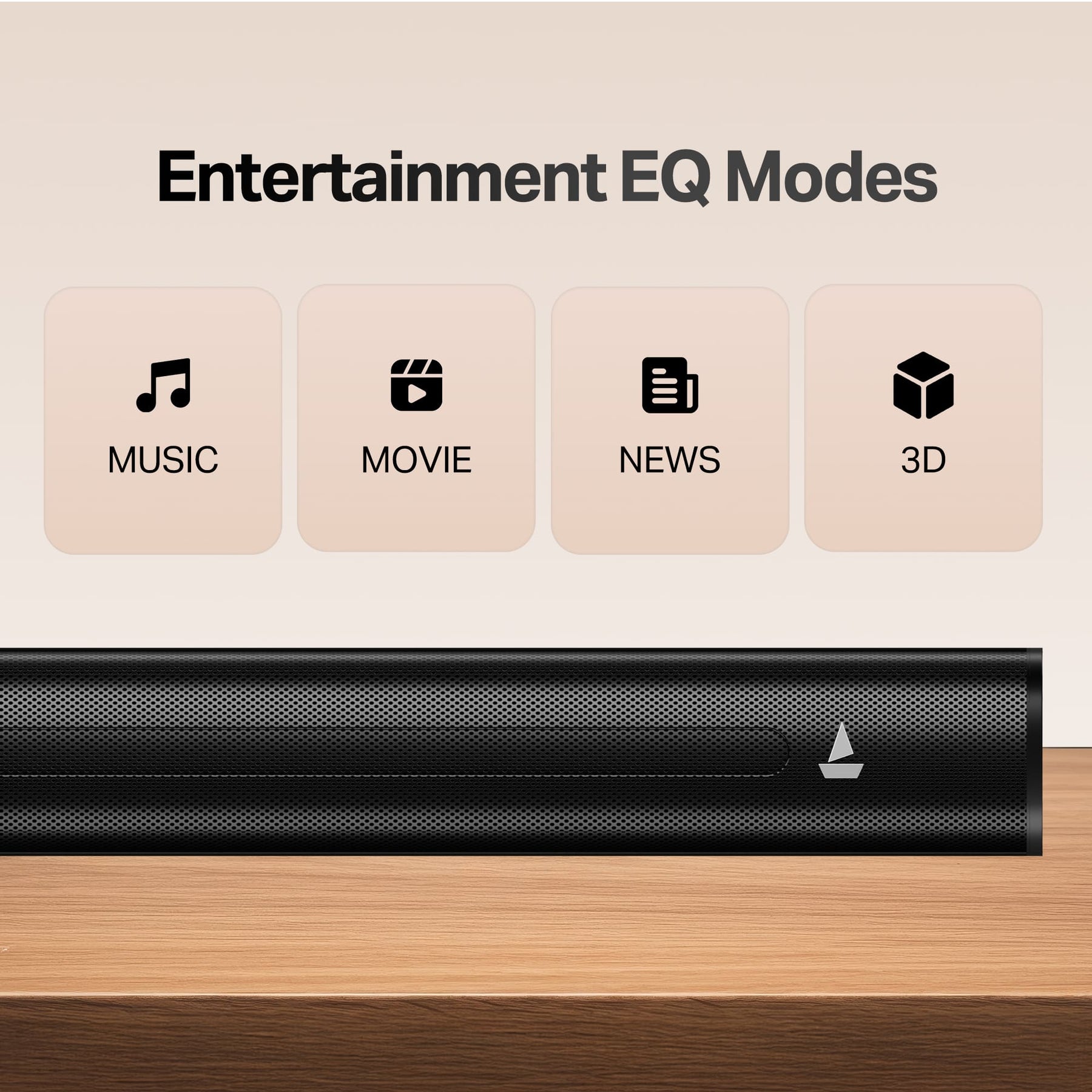 boAt Aavante 2.1 1650 | Soundbar with 160W RMS, Wireless Subwoofer & Multi-Connectivity