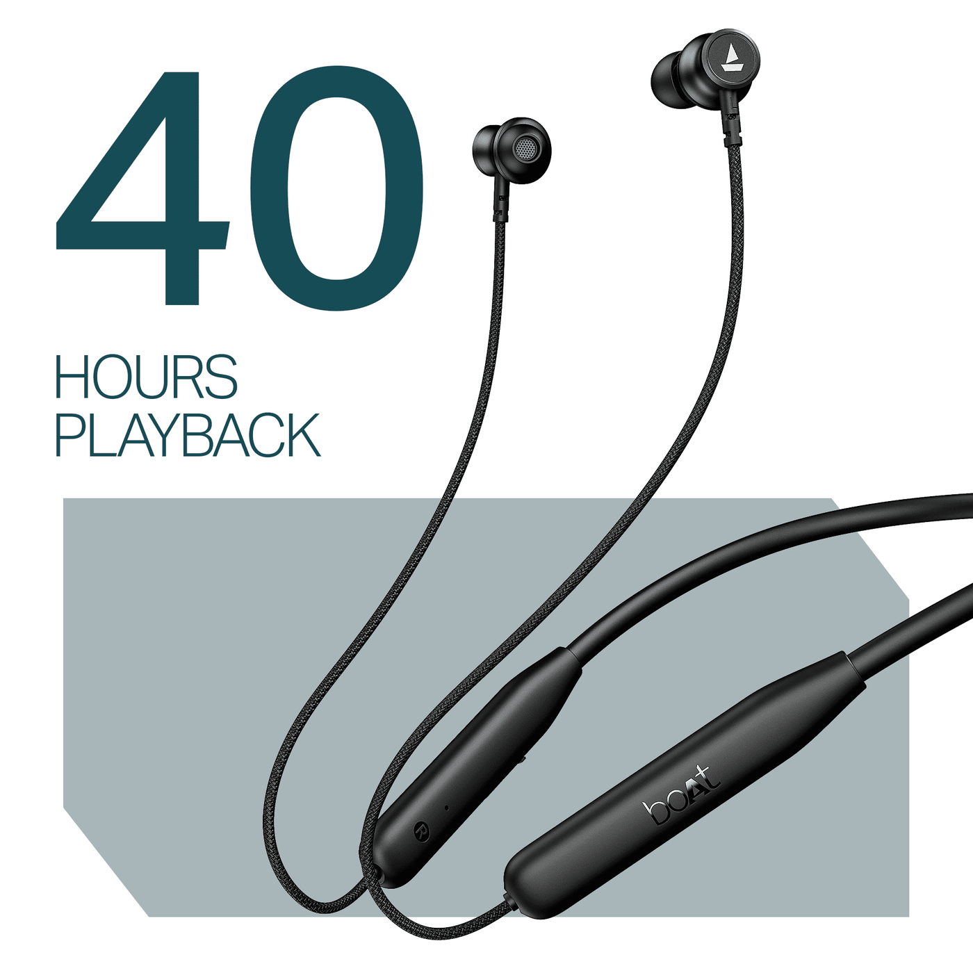 Boat Rockerz 113 boAt Rockerz 113 | Wireless Neckband with 40H Playback