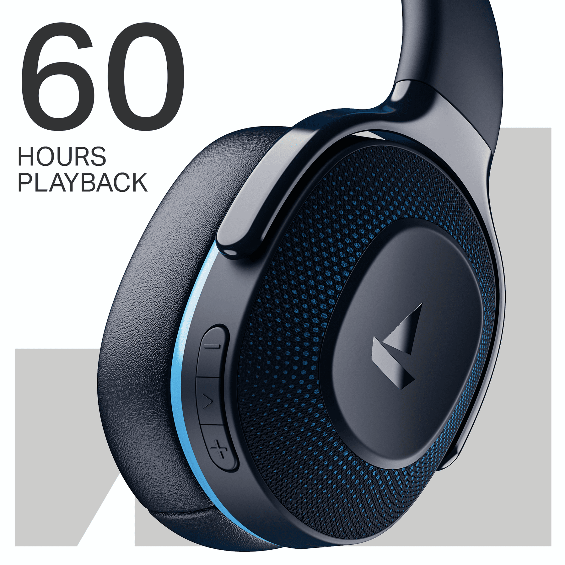 boAt Rockerz 413 | Wireless Headphones with 40mm Drivers, BEAST™ Mode, ENx™ Tech & 60H Playback