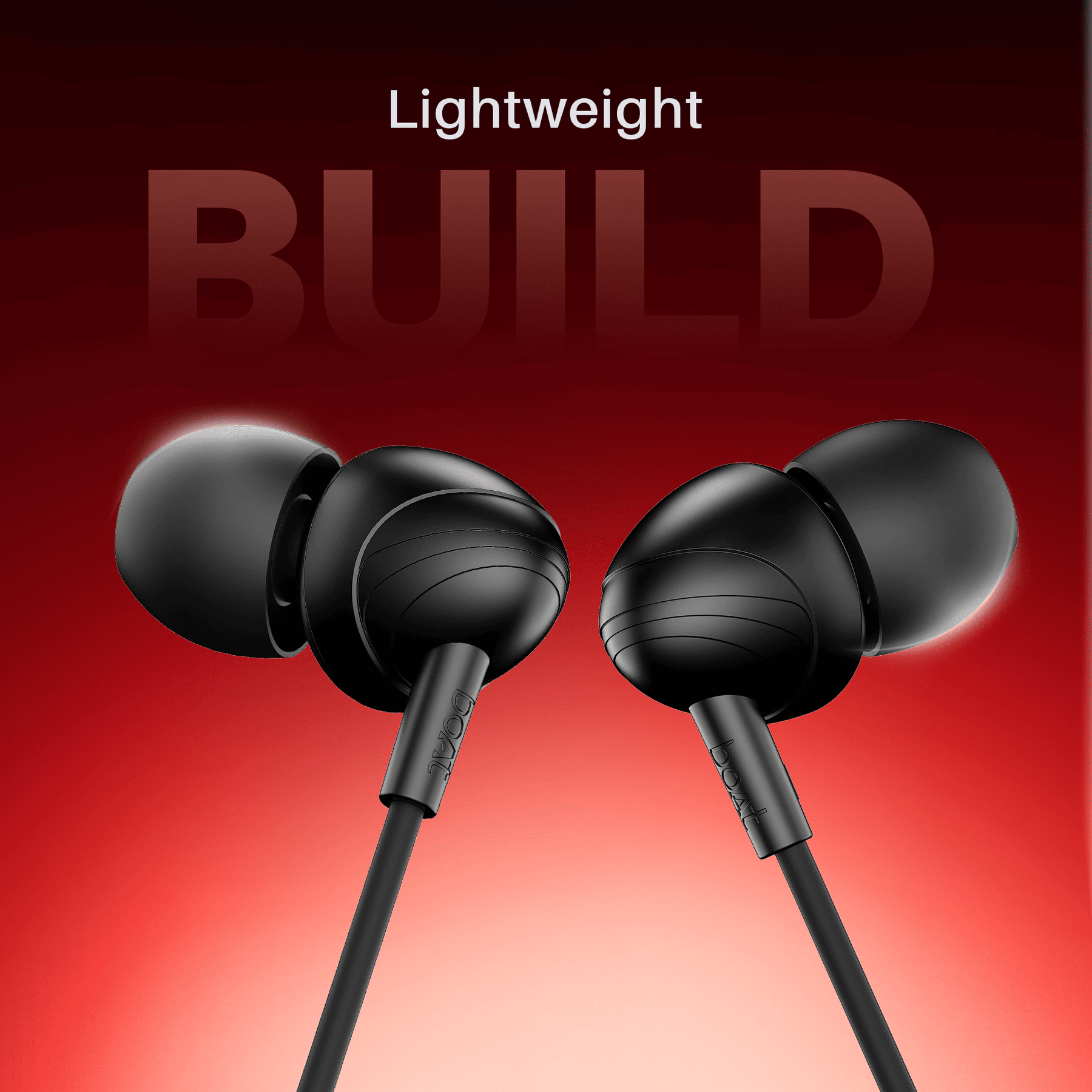 boAt Bassheads 210 | Wired Earphones with 10mm Drivers, Mic & Comfort Fit