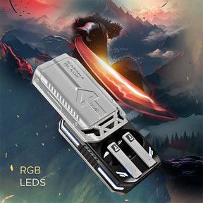 boAt Immortal Katana Blade | Bluetooth Gaming Wireless Earbuds with 50 Hours Playback, Dynamic RGB LEDs, BEAST™️Mode