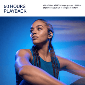 boAt Airdopes Stride | Open-Ear Earbuds with 50 Hours Playback & Spatial Audio