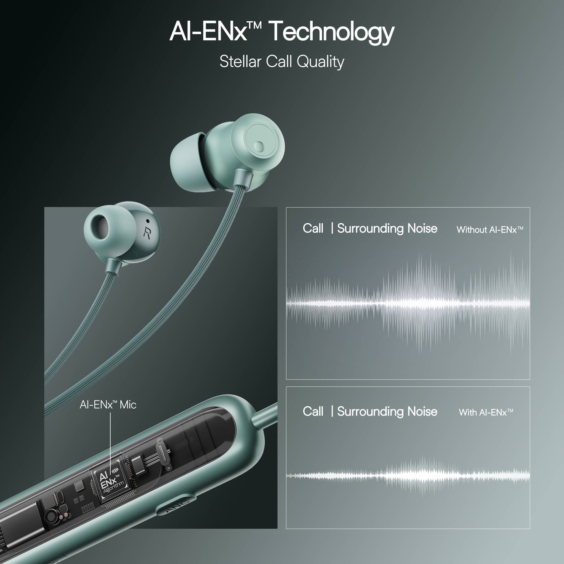 boAt Rockerz 210 ANC | Wireless Headphone with 30dB Active Noise Cancellation, Cinematic Spatial Audio, Seamless Fast Pairing