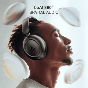 boAt Rockerz Prime 415 | Wireless Headphones with 120H Playback, 40mm Drivers, 360 Spatial Audio & 40ms Low Latency