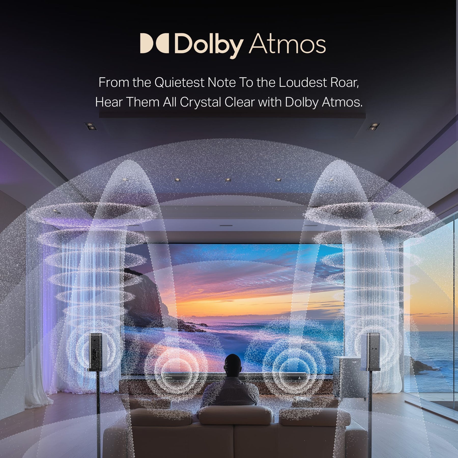 boAt Aavante Prime 7.1.4 7050DA | 700W RMS Soundbar with Dolby Atmos, Wired Subwoofers & Wireless Satellites