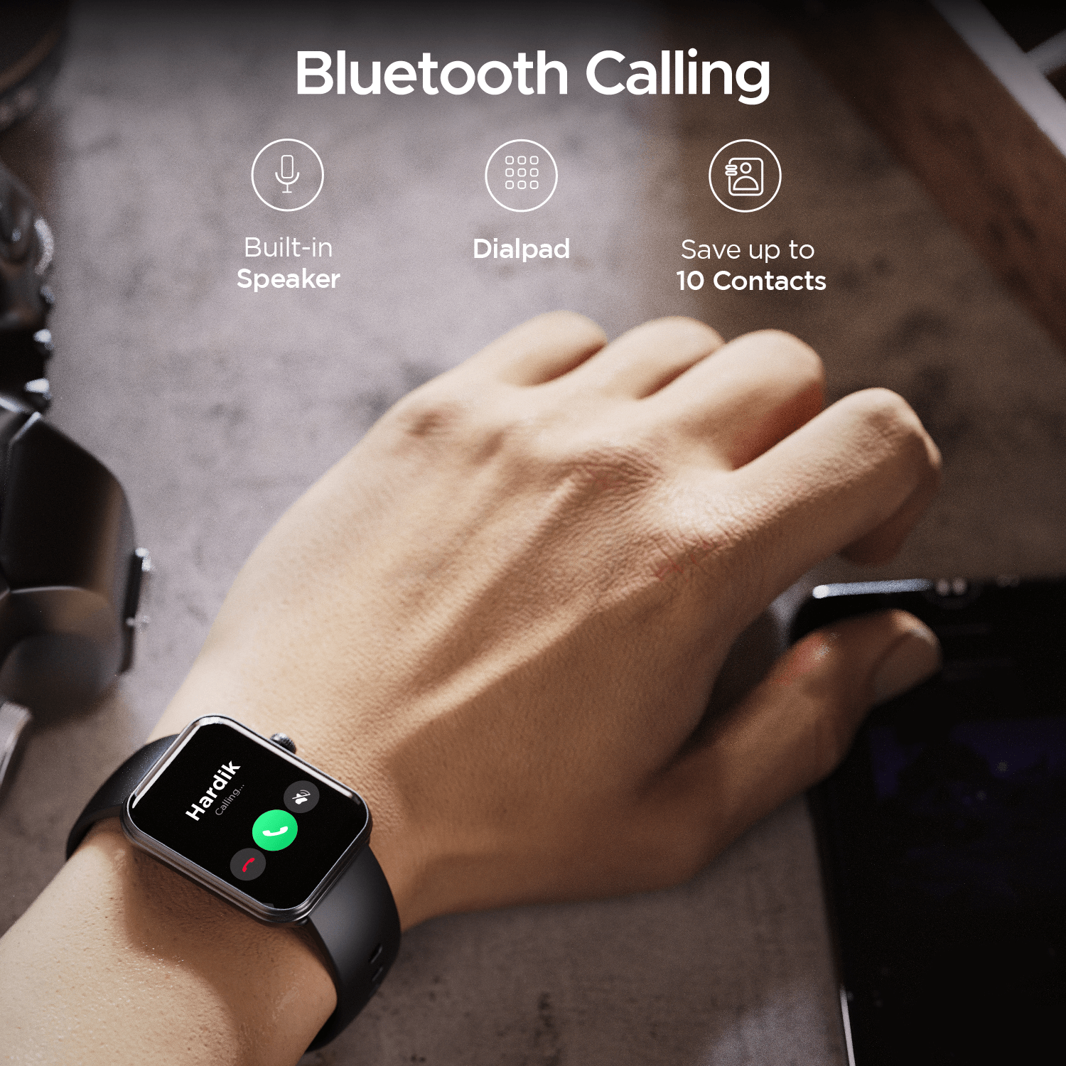 boAt Xtend Plus Premium Smartwatch with 1.78