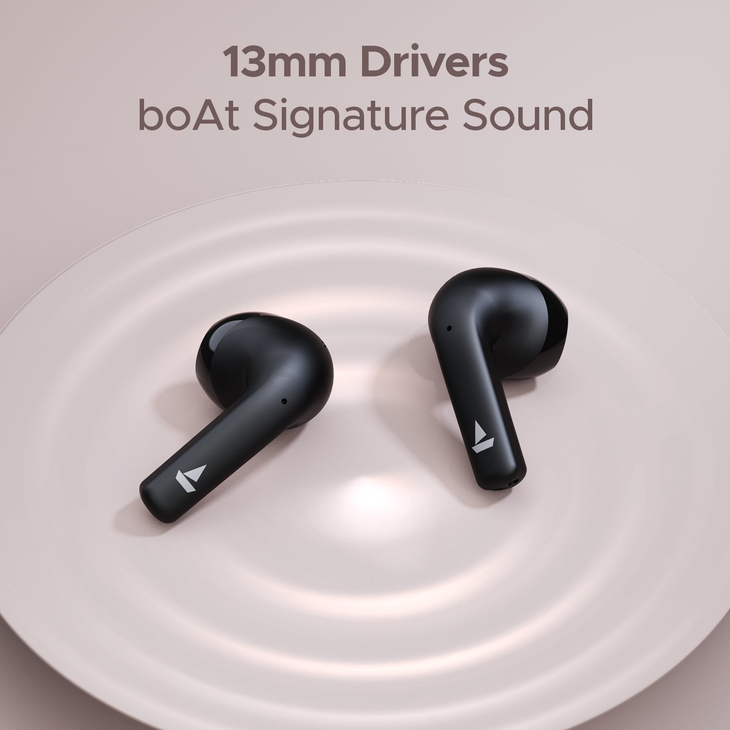 boAt Airdopes Hype | Wireless Earbuds with 100 Hours Playback, ENx™ Technology, ASAP™ Charge, BEAST™ Mode, 13mm Drivers