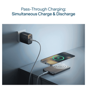 boAt Energyshroom Magnacharge Air | 4800mAh Ultra-Slim Magnetic Wireless Power Bank with 15W Wireless Charging