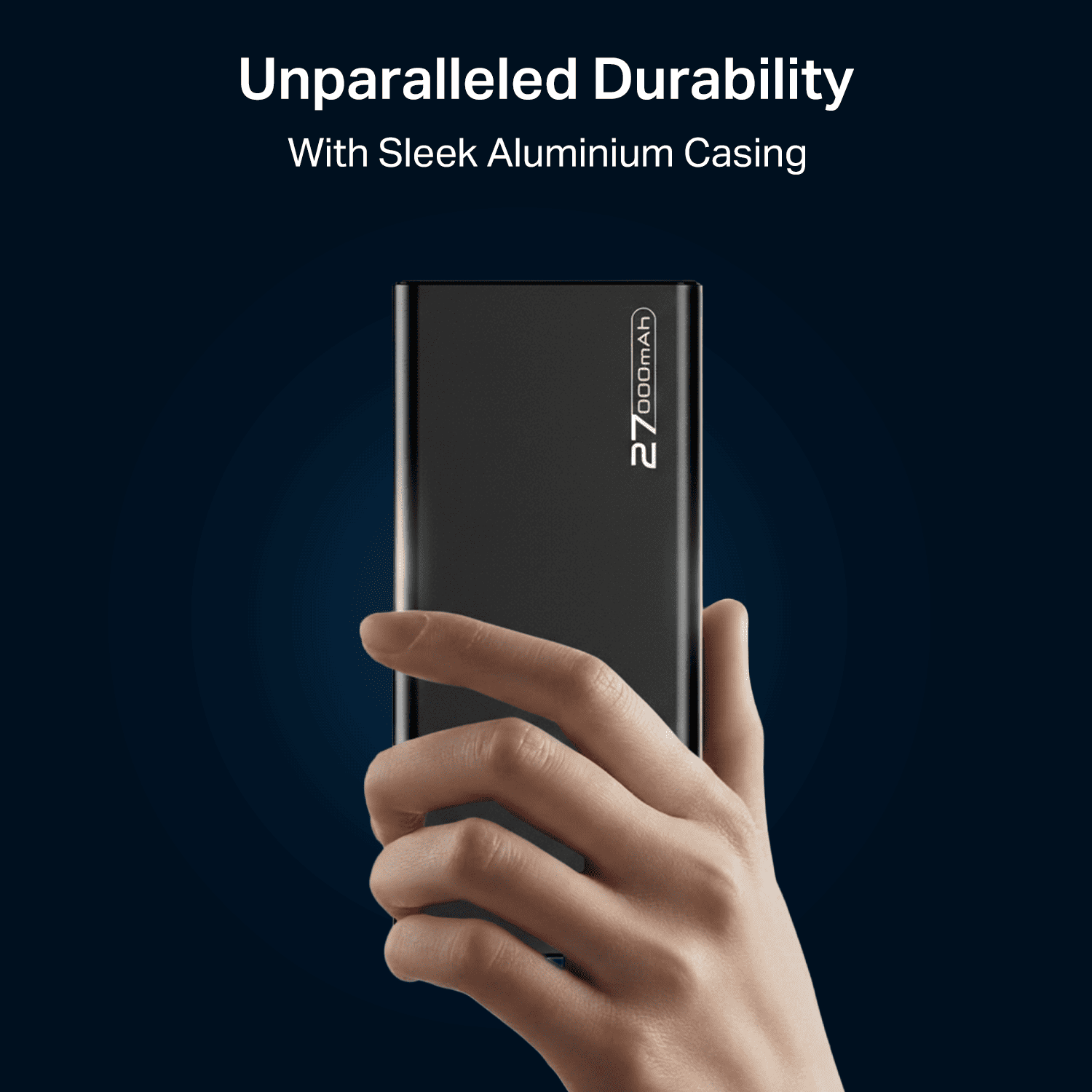 Energyshroom PB600 | Powerbank with 22.5W Fast Charging, 27000mAh, 12-Layer Protection, 4 Output Ports