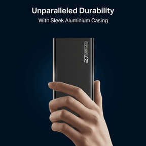 Energyshroom PB600 | Powerbank with 22.5W Fast Charging, 27000mAh, 12-Layer Protection, 4 Output Ports