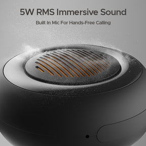 boAt Stone 105 | Portable Bluetooth Speaker with 5W RMS Immersive Sound, 11 Hours Playback, Bluetooth v5.0