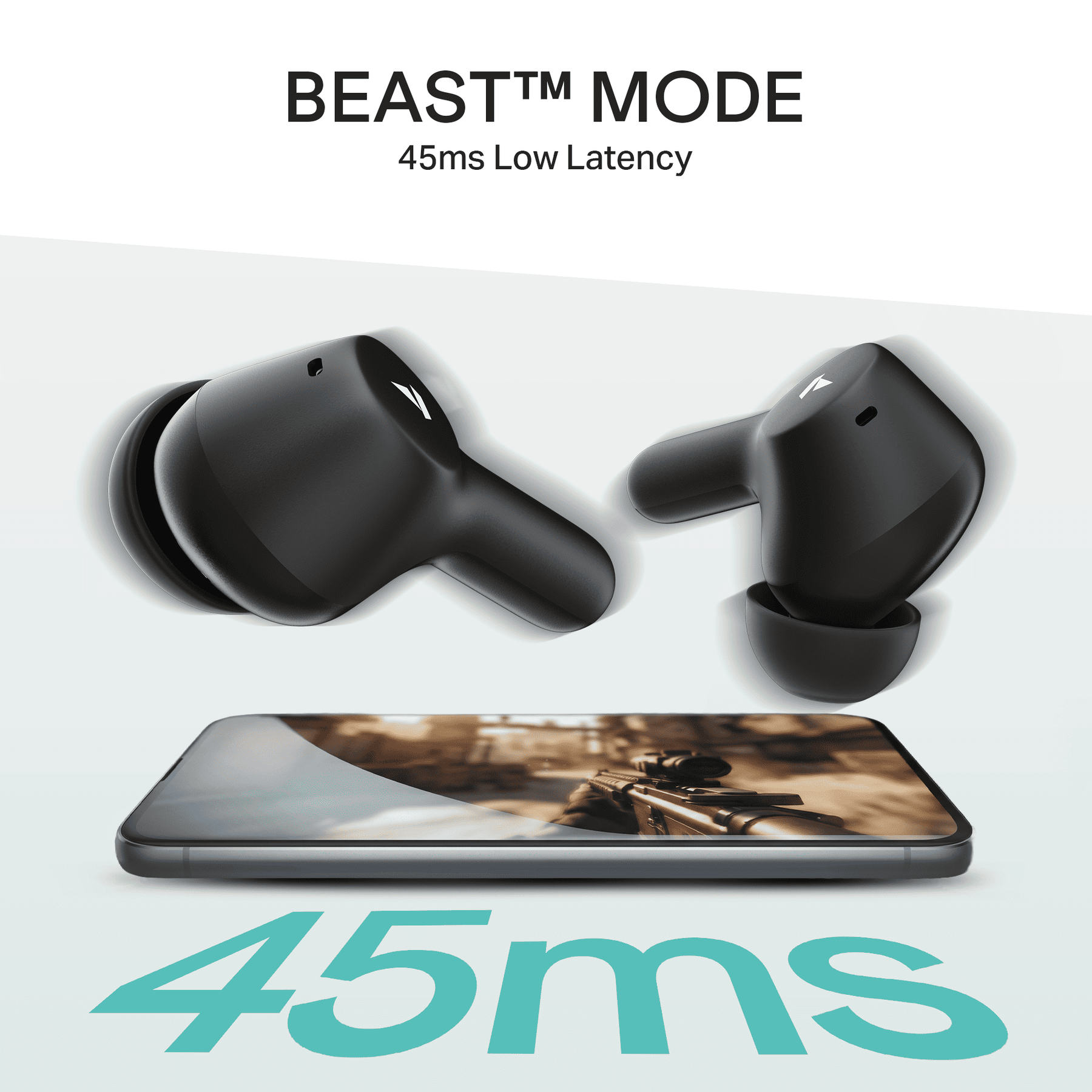 boAt Airdopes 71 Gen 2 | Earbuds with 45 Hours Playback, ENx™ Technology & Advanced Bluetooth v6.0