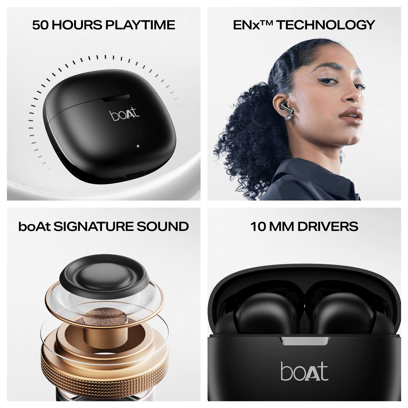 boAt Airdopes Pulse | 50H Wireless Earbuds with Clear Calling