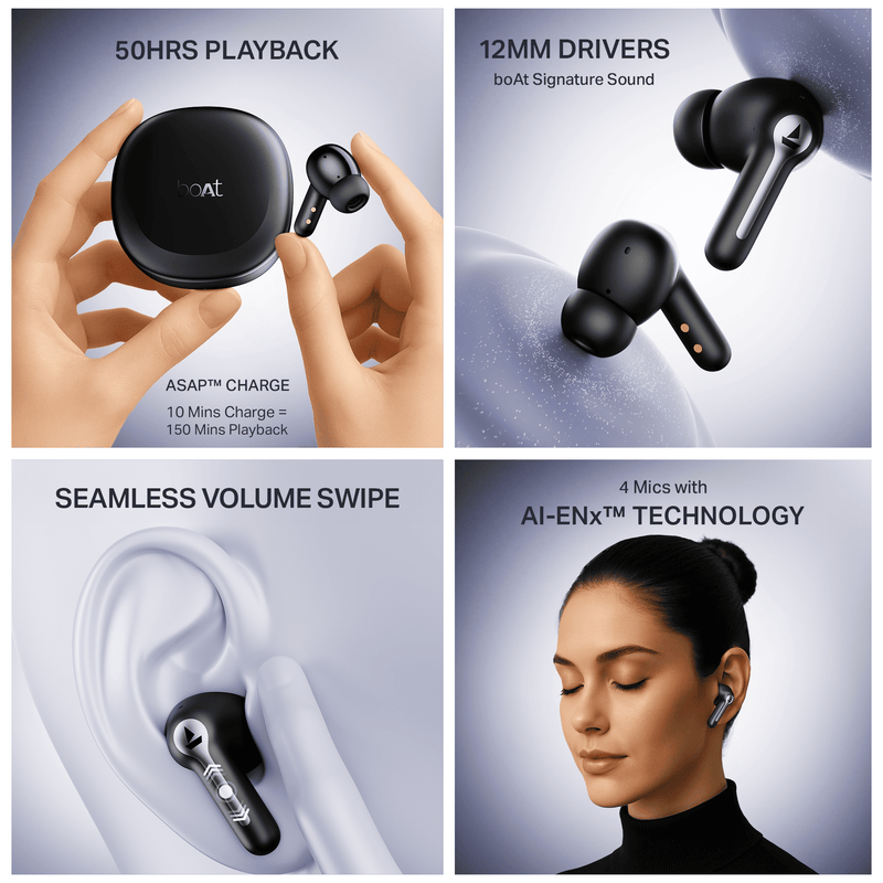 boAt Airdopes Prime 511 True Wireless Earbuds with 50 Hours Playback true wireless earbud thumbnail 6