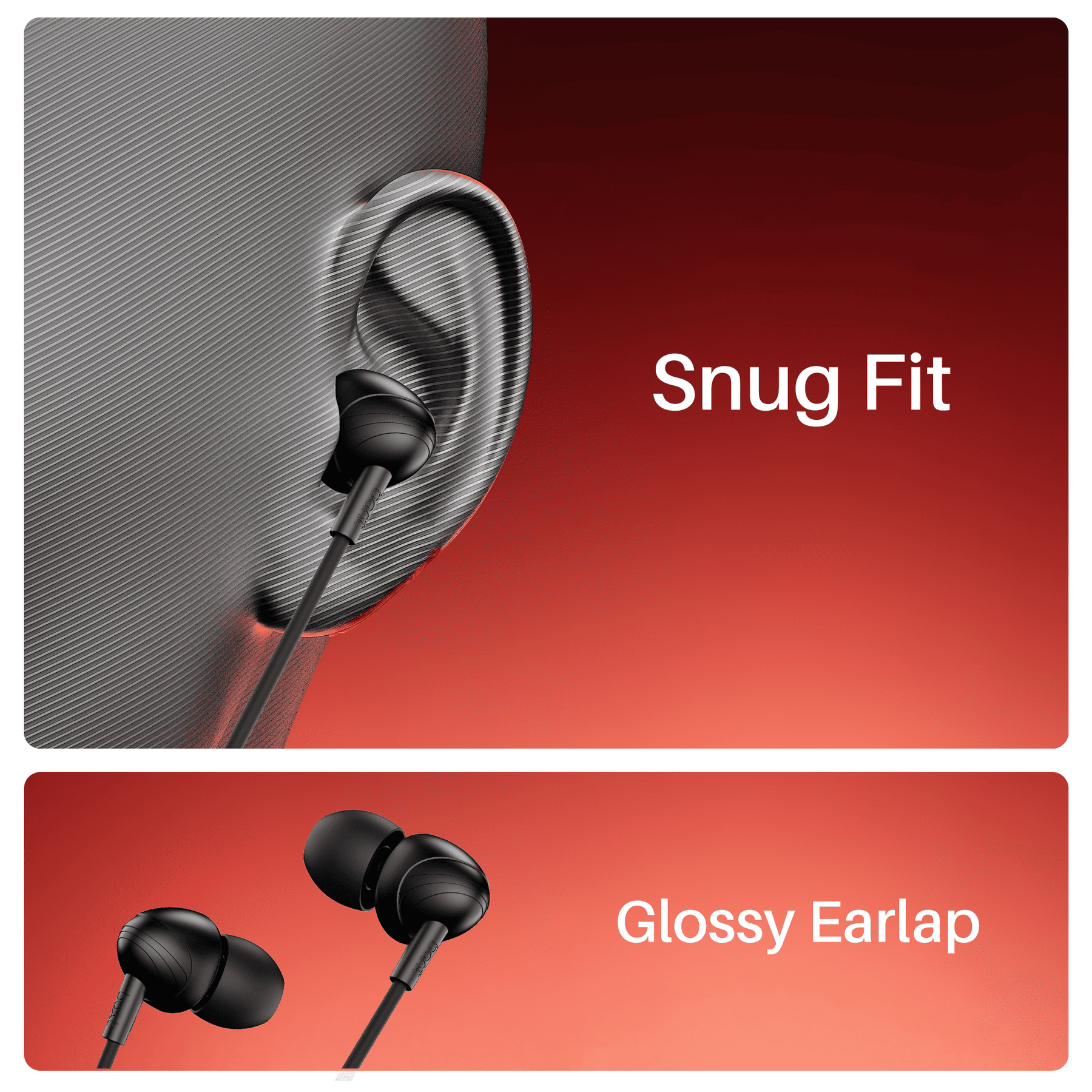 boAt Bassheads 210 | Wired Earphones with 10mm Drivers, Mic & Comfort Fit