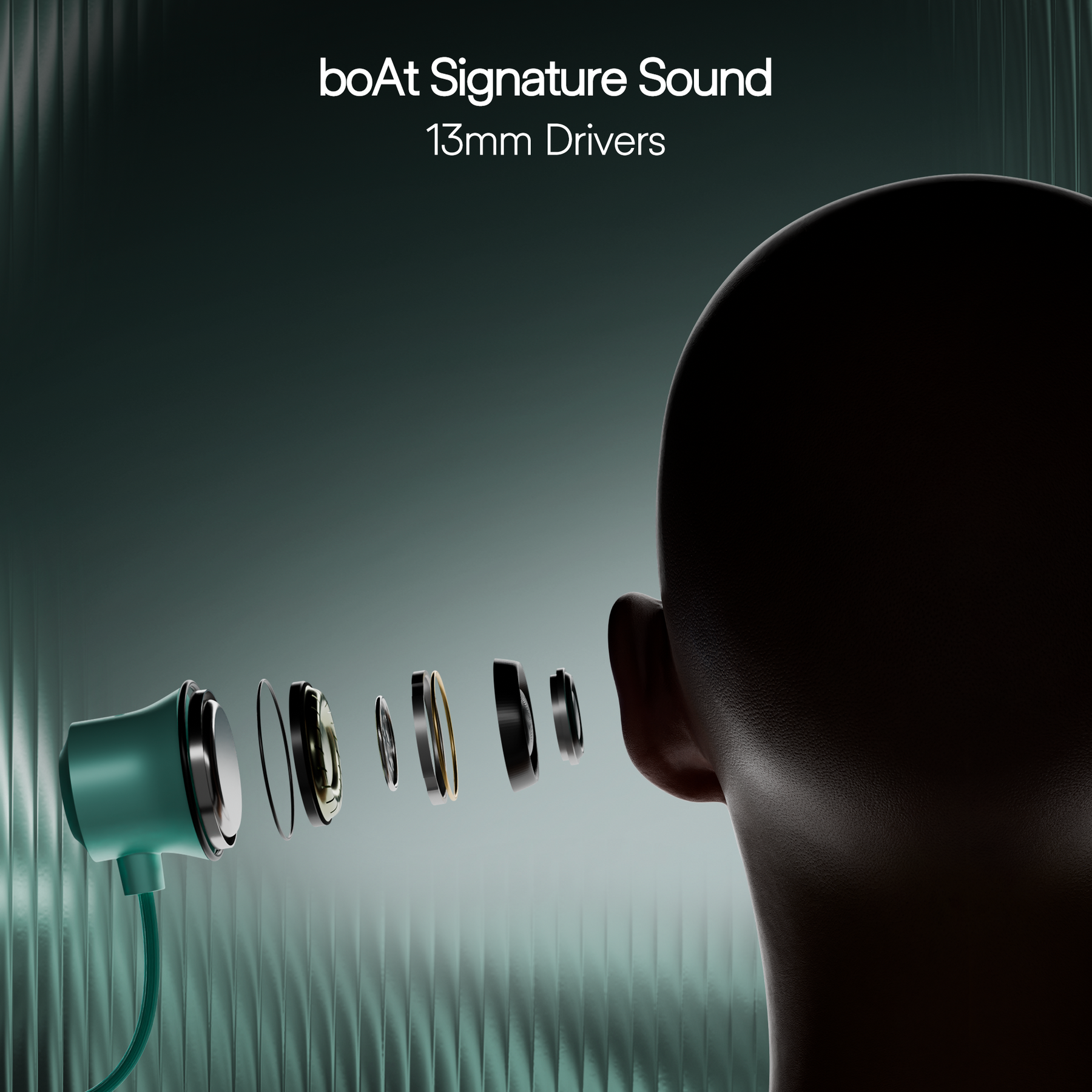 boAt Rockerz 210 ANC | Wireless Headphone with 30dB Active Noise Cancellation, Cinematic Spatial Audio, Seamless Fast Pairing