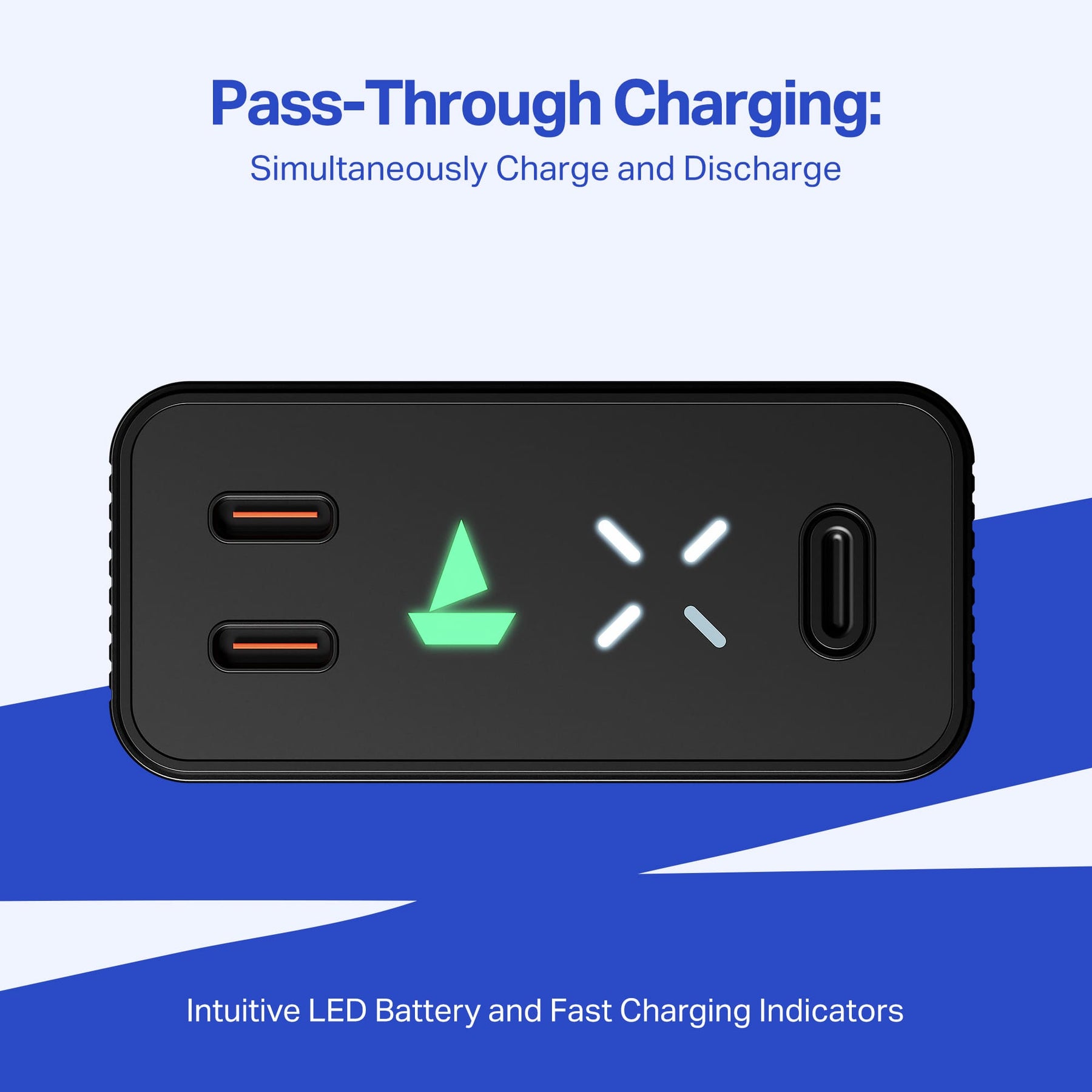 boAt Energyshroom PB465 Turbo X | 20000mAh Power Bank with 65W Turbo Fast Charging