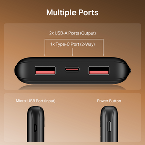 boAt Energyshroom PB300 Neo | 10000mAh Powerbank with 22.5W Fast Charging & Smart Protection