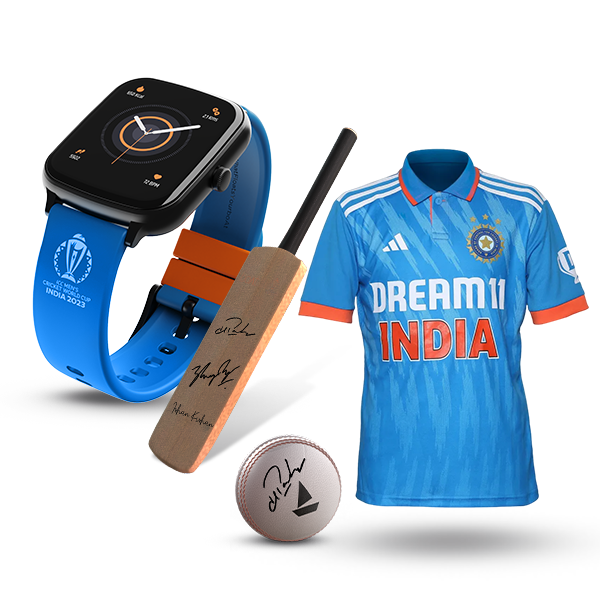 boAt Wave Style Call ICC Edition | 1.69" (4.29cm) HD Display Bluetooth calling Smartwatch with Team India Jersey, Signed Cricket Bat & Signed Cricket Ball