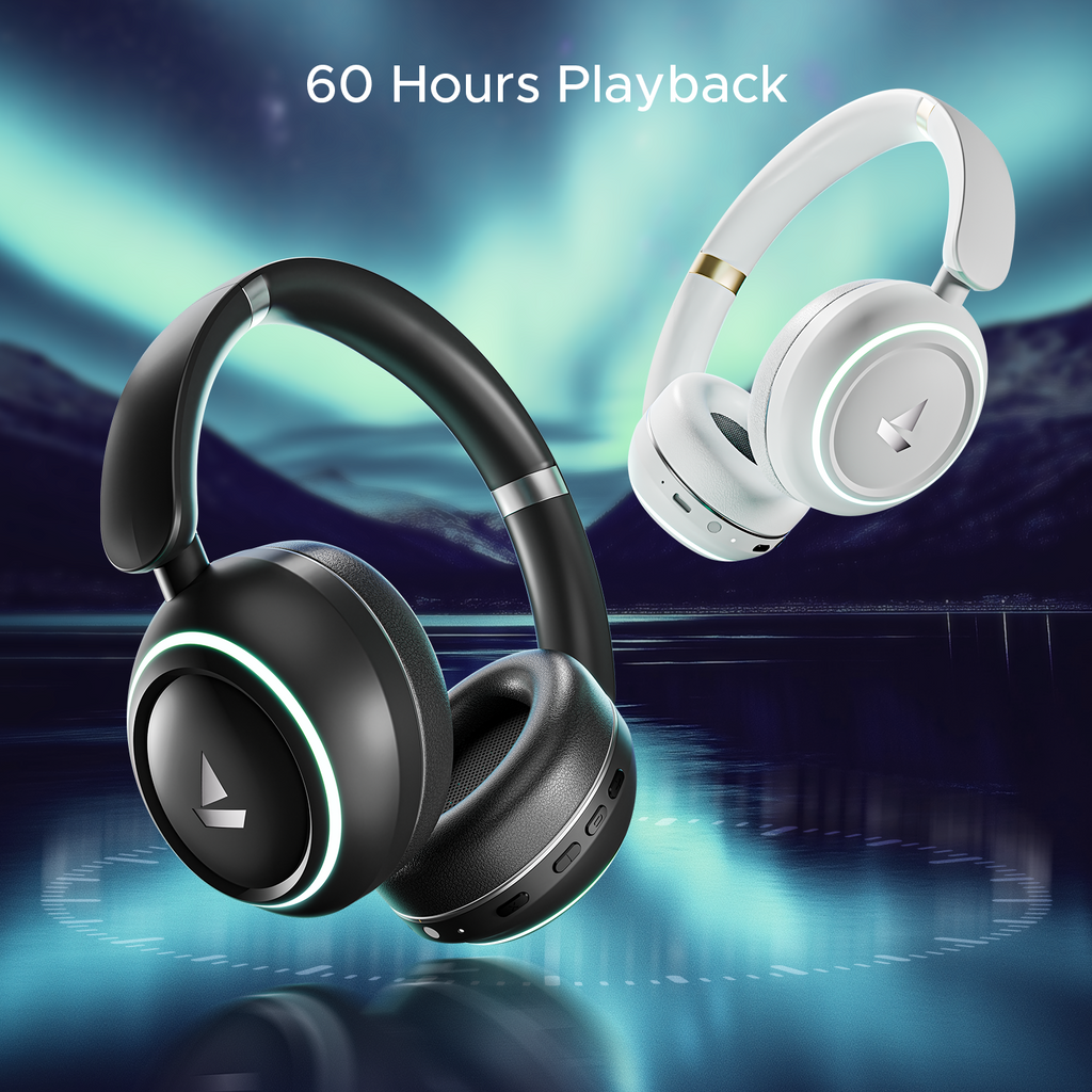 boAt Rockerz 480 - Wireless Headphone with Large Playback