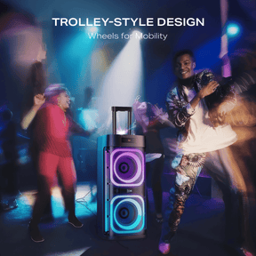 boAt PartyPal 700 | Bluetooth Speaker with 300W Sound, RGB Lights, 6 Hours Playback, Karaoke & TWS