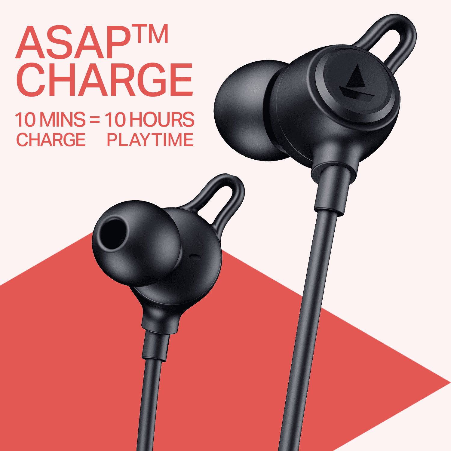 boAt Rockerz Strive | Wireless Neckband with 30H Playback, 10mm drivers & BEAST™ Mode with 60ms Latency