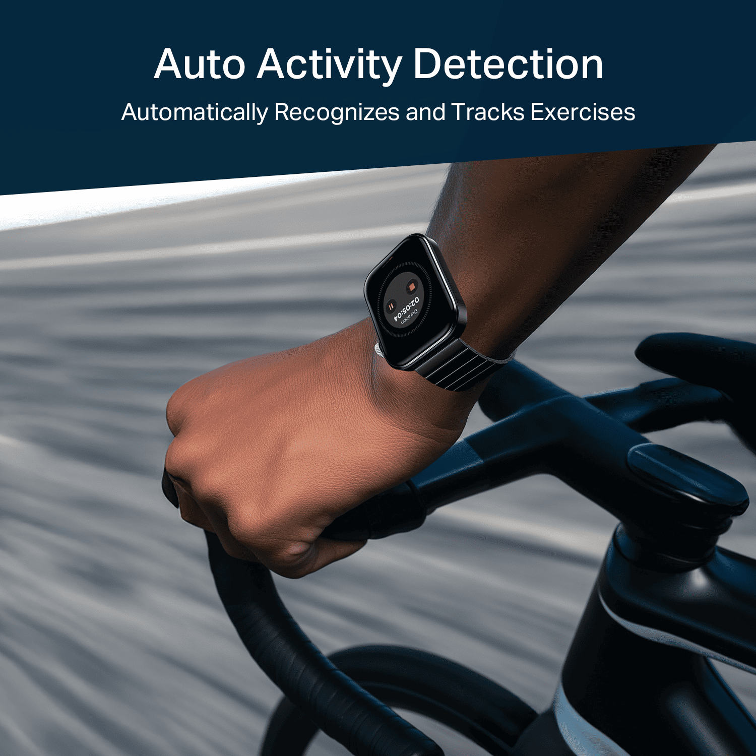 boAt Chrome Endeavour | Smartwatch with 1.96" AMOLED Display, AI Coach, Auto Activity Detection & Turn-by-Turn Navigation