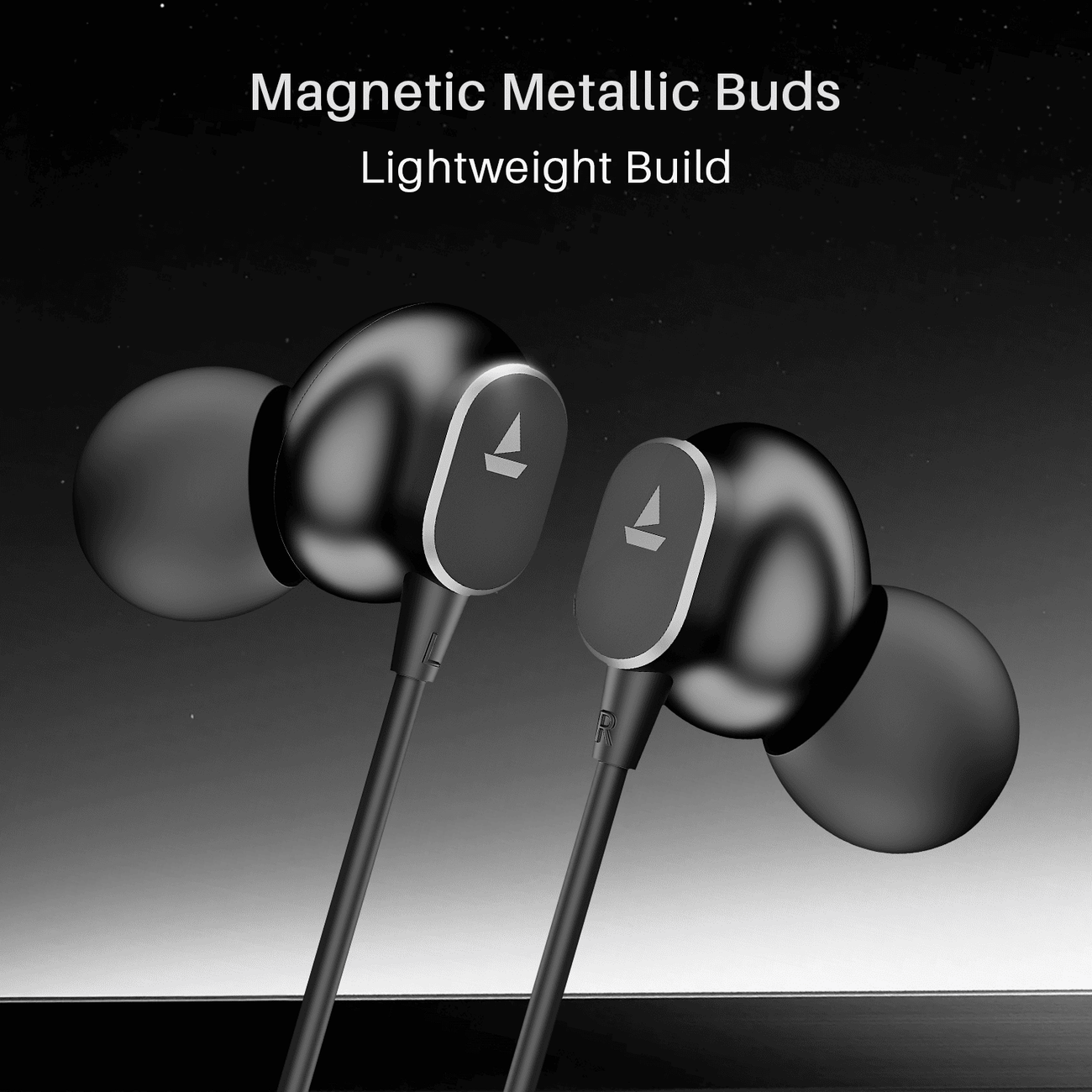 boAt Bassheads 90C Magnetic Metallic Earbuds