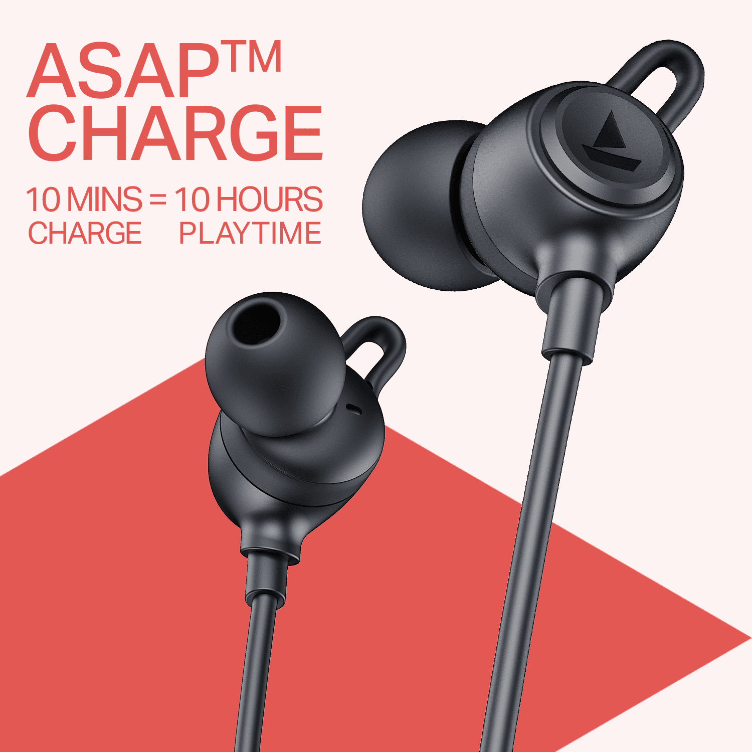 boAt Rockerz Bold | Wireless Neckband with 30H Playback, 10mm drivers & BEAST™ Mode with 60ms Latency