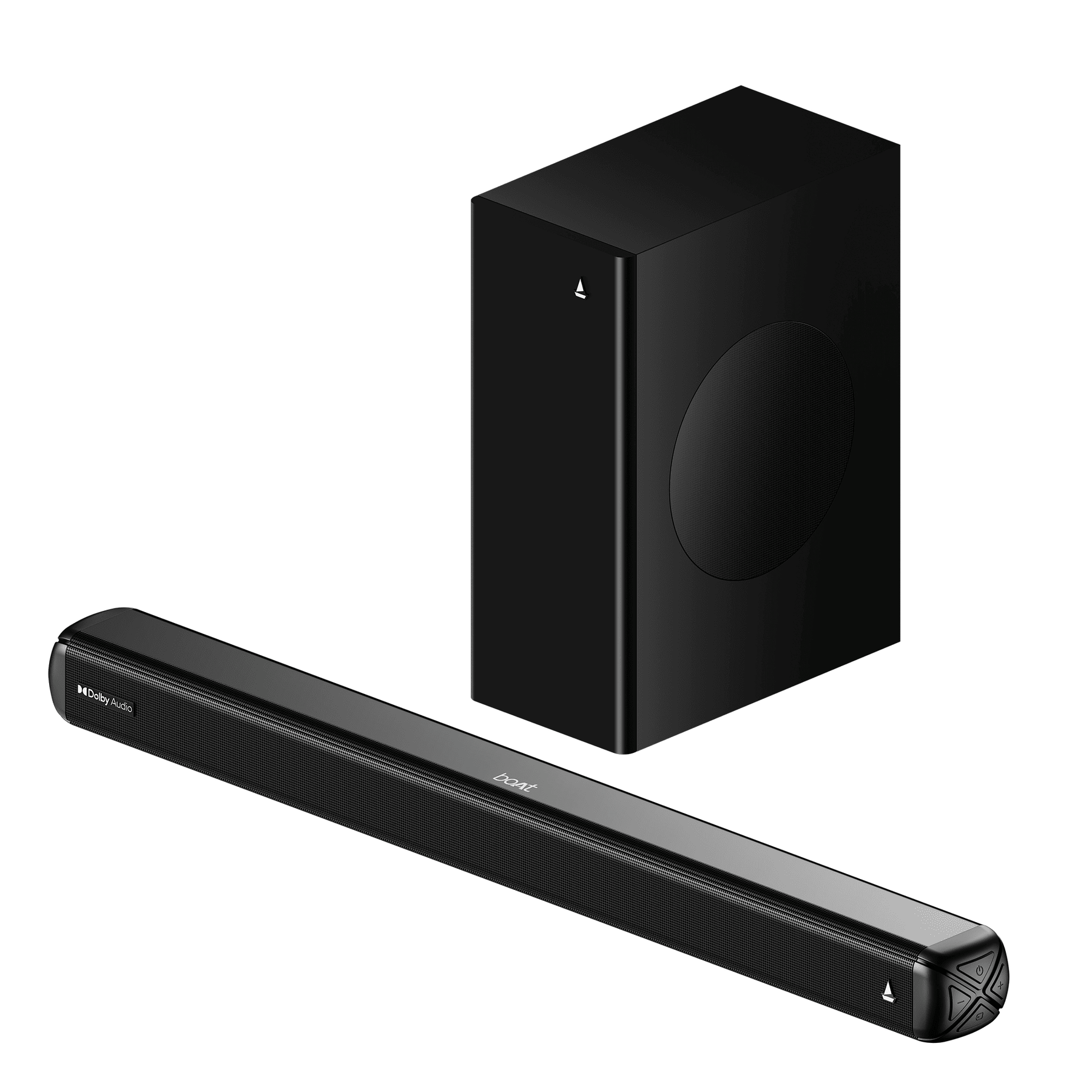 boAt Aavante 2.1 1600D | 160W 2.1 Channel Soundbar with Wired Subwoofer, Multi-Connectivity & EQ Modes