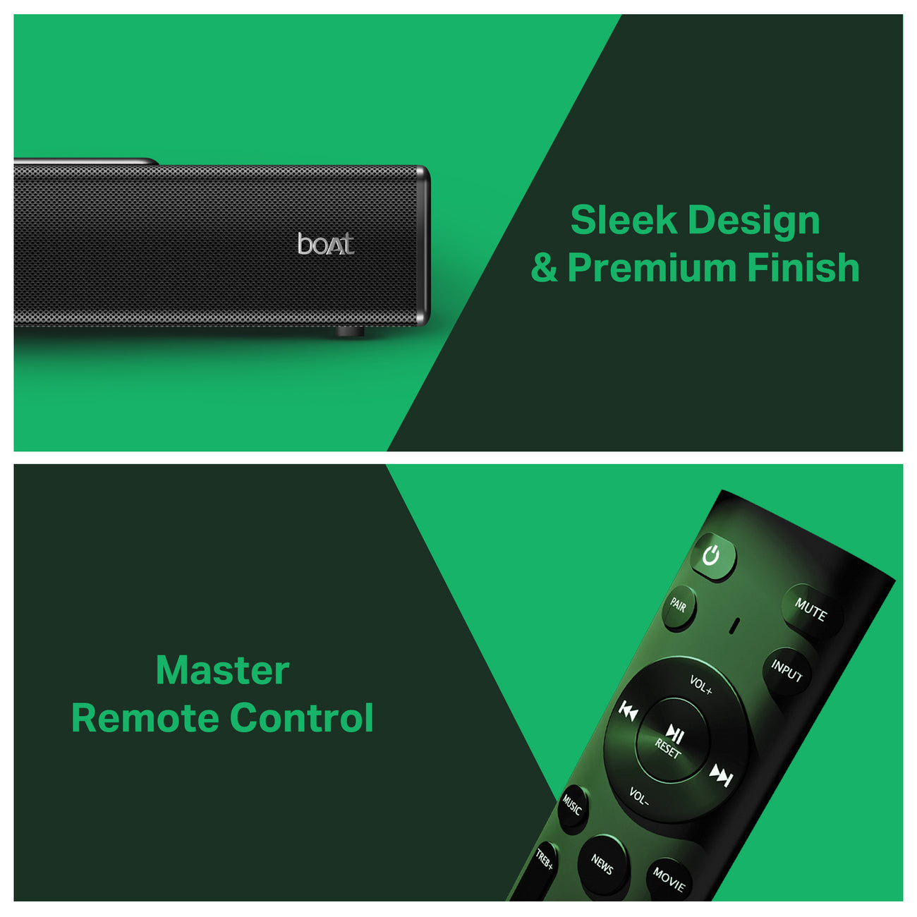 boAt Aavante Octave Plus | 80W 2.2 Channel Soundbar with Dual ...