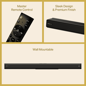 boAt Aavante 2.1 3050D | 2.1 Channel Soundbar with Dolby Audio, Wireless Subwoofer & 300W RMS Sound