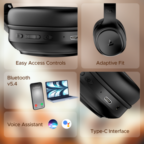 boAt Rockerz 430 Wireless Headphone with Large Playback