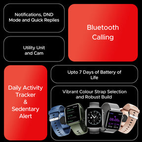 boAt Storm Call 3 | Smartwatch with built-in Map Navigation, 1.83" HD Display, BT Calling, 700+ Activity Modes, SOS Feature