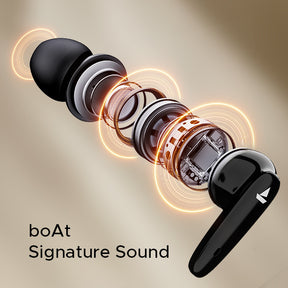 boAt Airdopes 161 Pro Buds | Wireless Earbuds with 50 Hours Playback, Dual Pairing, Dual Mics with ENx™ Technology