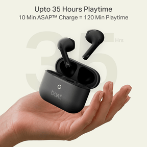 boAt Airdopes Joy V2 | Earbuds with 35 Hours Playback, ENx™ Technology & BEAST™ Mode