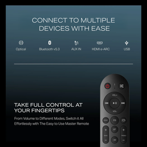 boAt Aavante Prime 5.2.4 6250DA | 625W 5.2.4 Channel Soundbar with Dolby Atmos, Dual Subwoofers & Wireless Rear Satellites