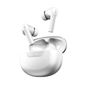 boAt Airdopes 300 | Wireless Earbuds with 50 Hours Playback, Quad Mics AI ENx™ Tech, ASAP™ Charge, Spatial Audio