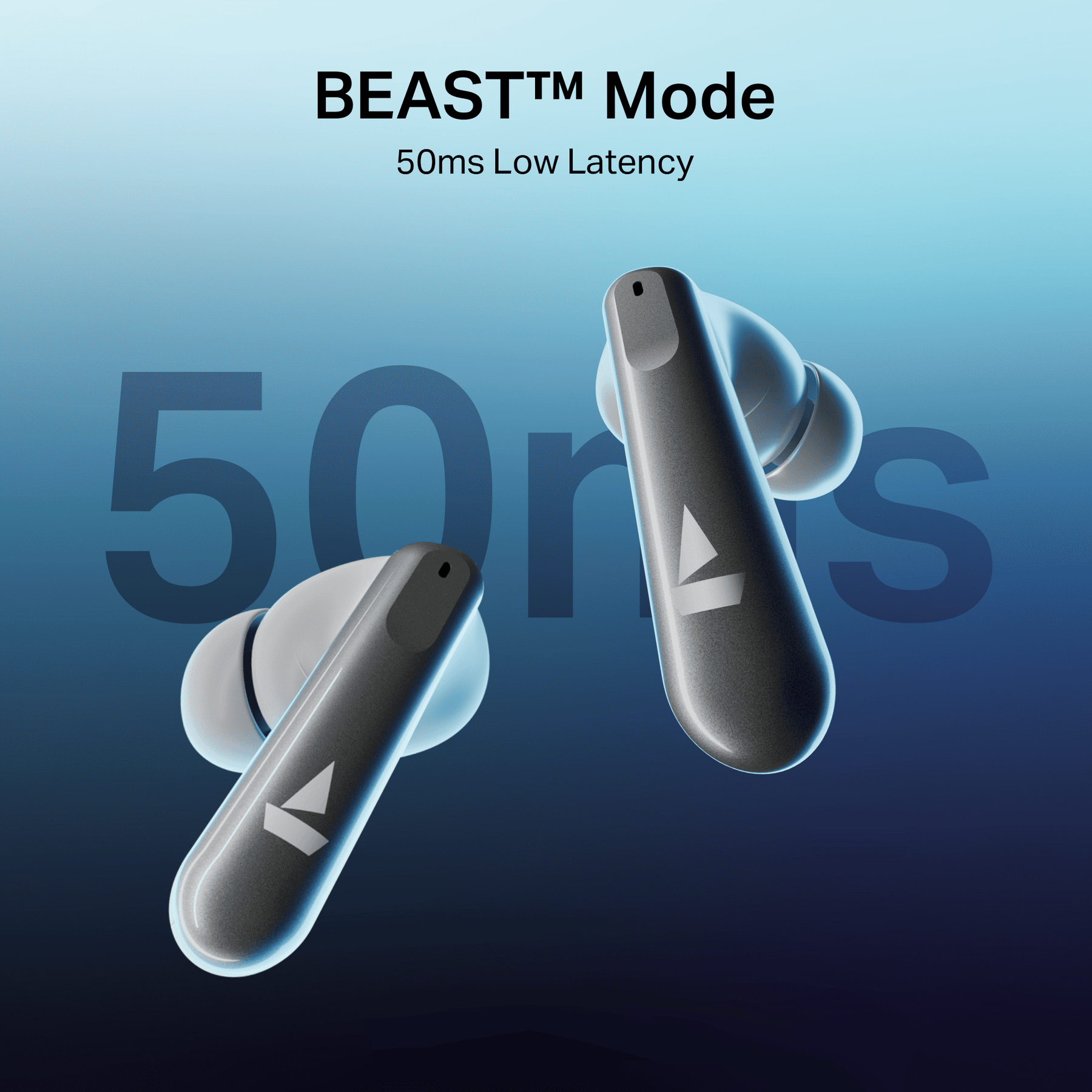 boAt Airdopes Prime 513 ANC | Wireless Earbuds with 65 Hours Playback, 32dB ANC, Quad Mics & Multipoint Connectivity