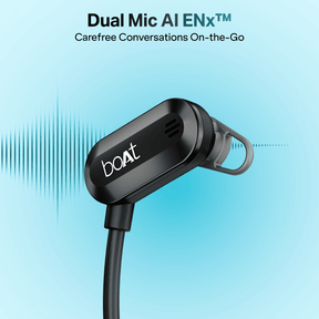 boAt Rockerz 261 Pro | Wireless Earphone with 15 Hours Playback, ASAP™ Charge, 14.8mm Drivers, Bluetooth v5.3, ENx™ Tech (Perfect for Outdoor Sports)