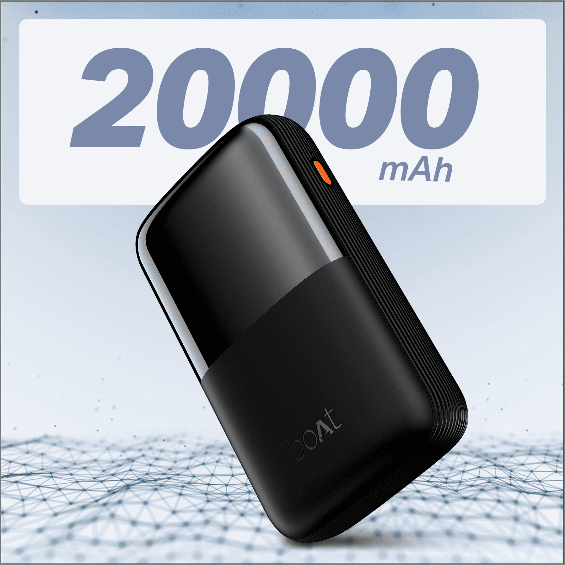 Energyshroom PB400 Turbo X | Powerbank with 35W Fast Charging, 20000mAh, 12-Layer Protection, 3 Output Ports