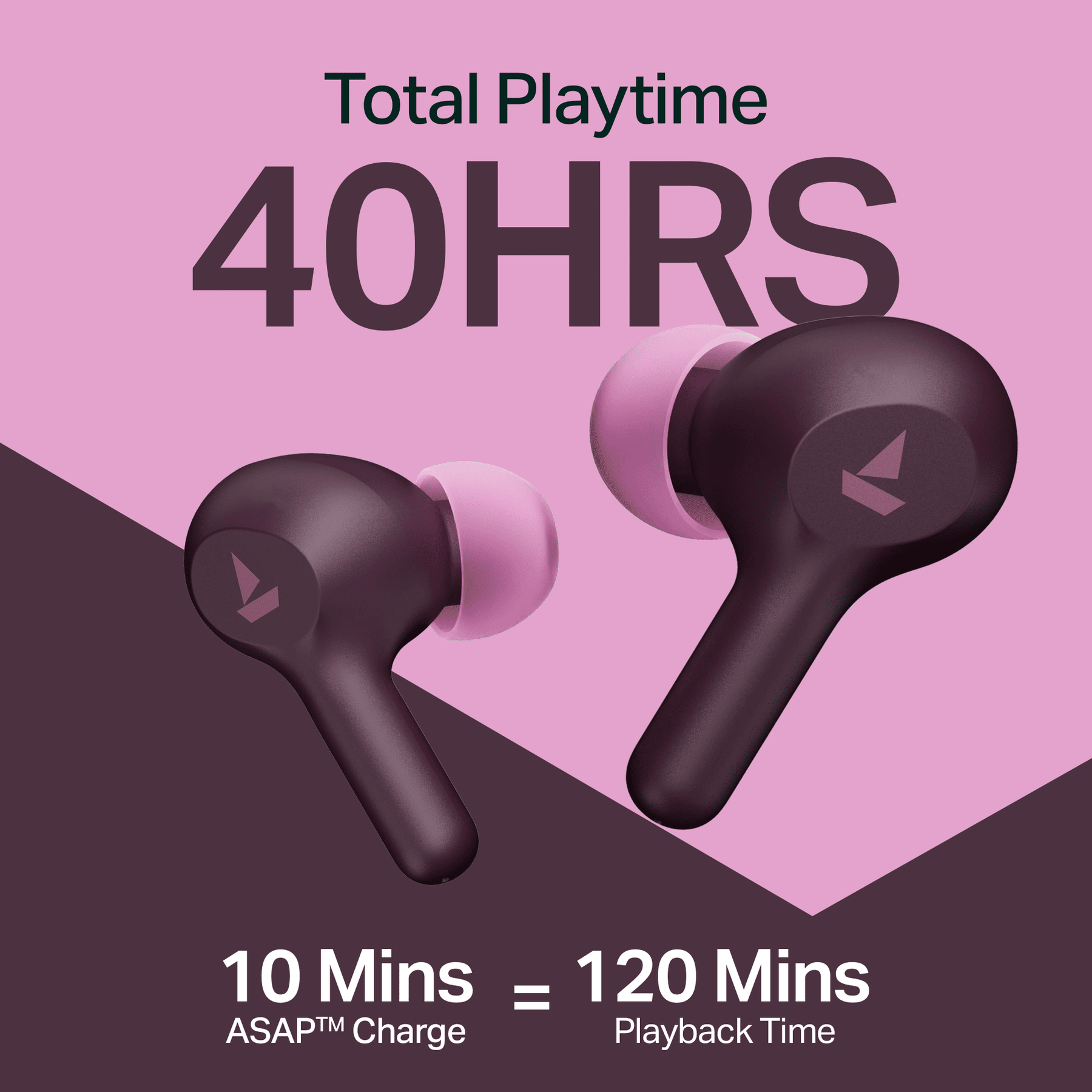 boAt Airdopes 71 | Wireless Earbuds with 40 Hours Playback, BEAST™ Mode, ENx™ Technology, Dual Mic with ENx™ Technology