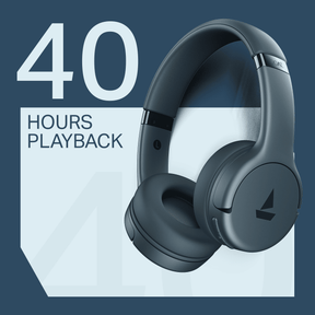 boAt Rockerz 411 | Wireless Headphones with 40mm Drivers, BEAST™ Mode, ENx™ Tech & 40H Playback