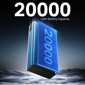 Energyshroom PB435 Turbo | Powerbank with 35W Fast Charging, 20,000mAh, 12-Layer Smart IC Protection, Aluminium Casing