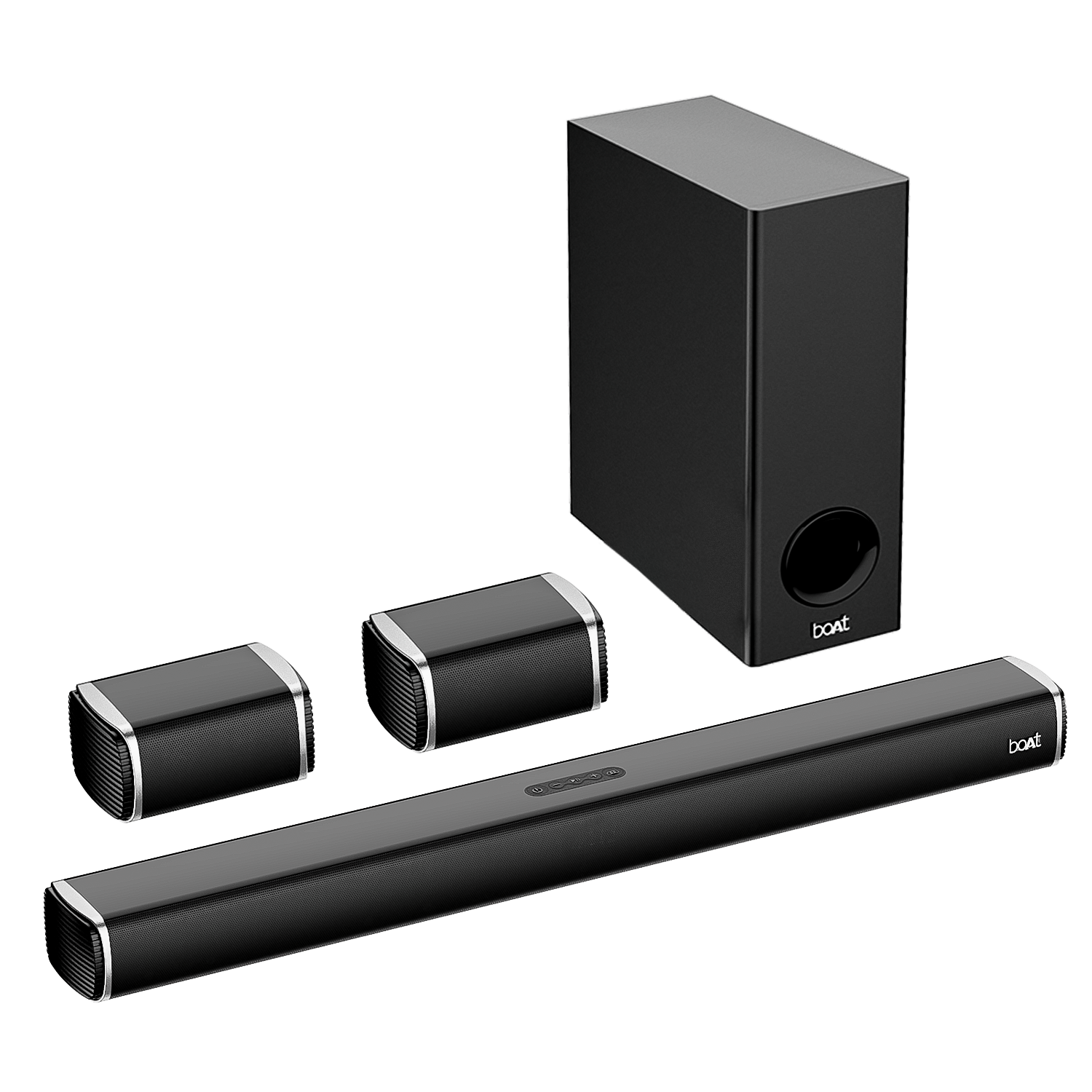 Home Theatre Best Soundbar With Wired Subwoofer Sound Slick X